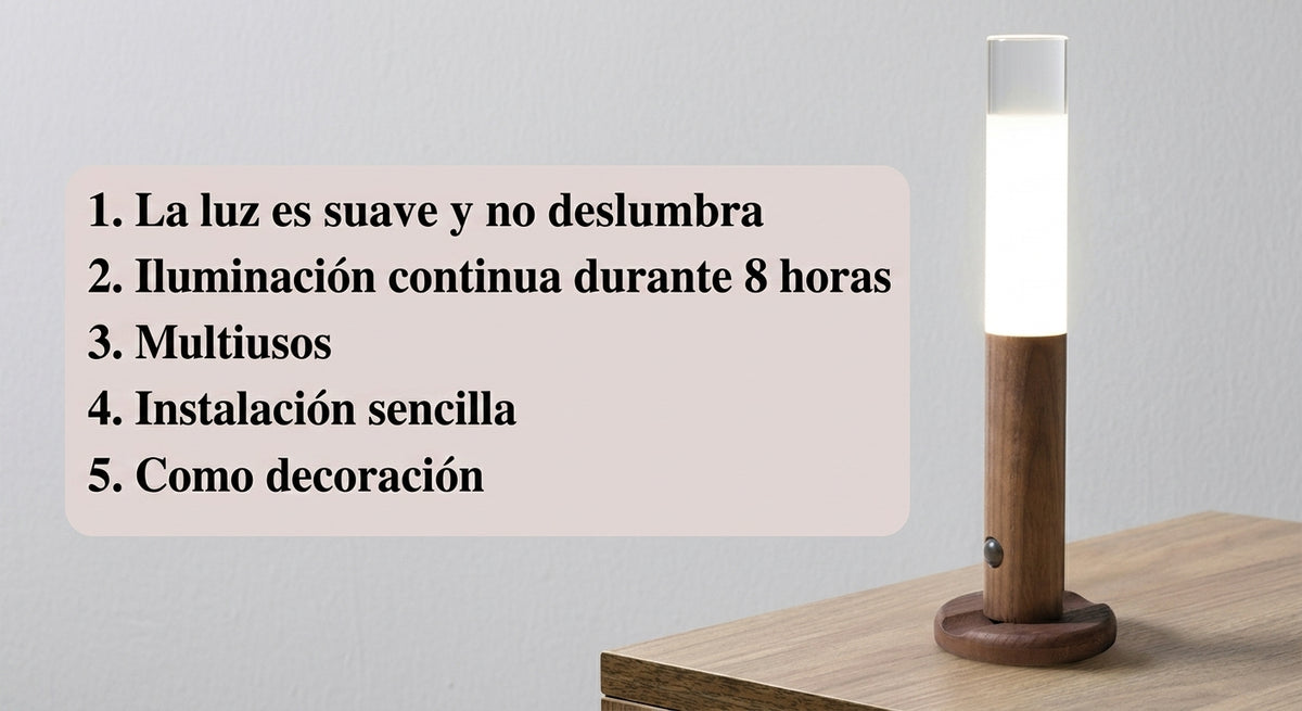 Lampara magnética