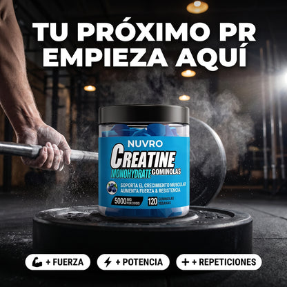Creatina en gominolas